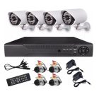 AHD Komplett Biztonsági Kamera Rendszer – 4× Full HD 1080p Éjjellátó Kamera + H.264 DVR Központ (BBV)