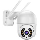 Kültéri WiFi térfigyelő kamera – Full HD 1080P, színes éjjellátás, kétirányú hang, IP66, teljes készlet