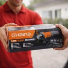 Haina H‑2011 vezetékes sarokcsiszoló – 1.200W, 11.000rpm, 125mm