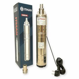   Hitman SP6833 mélykúti csőszivattyú – 1.850W, 6.500 l/óra, 35 m szívómélység