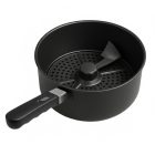 NineShield KB‑6001M panorámaablakos forrólevegős fritőz / Airfryer 8L – automatikus keverés, 1.500W