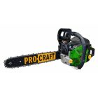 PROCRAFT GS‑50 Benzinmotoros Láncfűrész – 4.5 LE, 52 cm³, 40 cm vágáshossz