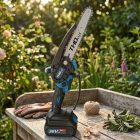 THO Lux M‑9090 Akkus Láncfűrész – 8", 36V, 2 db akkumulátorral