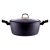 Perfect Home Golden Line tapadásmentes alumínium lábas üvegfedővel 28cm, 6,1L, indukciós