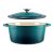 Perfect Home zománcozott öntöttvas lábas 28,5 cm, 6L türkizkék