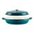 Perfect Home Zománcozott öntöttvas szeletsütő fedővel 30cm, türkizkék