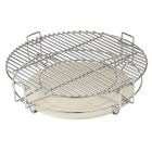 Perfect Home Kamado SE Premium Line Grillező 23,5"/60 cm matt fekete - készlet 