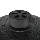 Perfect Home Kamado SE Premium Line Grillező 23,5"/60 cm matt fekete - készlet 