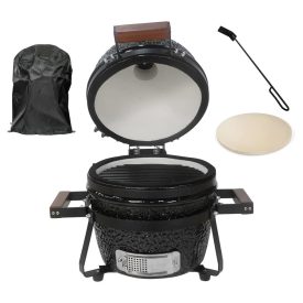   Perfect Home Kamado SE Premium Line Grillező 13"/32cm fényes fekete - készlet 16703