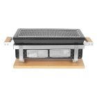 Perfect Home Hibachi Grillező 39*22 cm szögletes fekete 