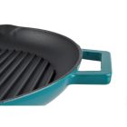Perfect Home Zománcozott Öntöttvas Grill Szeletsütő 31 cm – Türkizkék