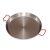Polírozott acél paella tál – több méretben (20–100 cm)