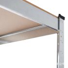 Fém állvány 5 polccal – 175 kg/polc teherbírás (180 x 90 x 40 cm)