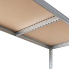 Fém állvány 5 polccal – 175 kg/polc teherbírás (180 x 90 x 40 cm)