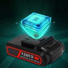 Mini elektromos láncfűrész – 24V, 6 hüvelykes lánc, 2 db 2000 mAh akkumulátorral