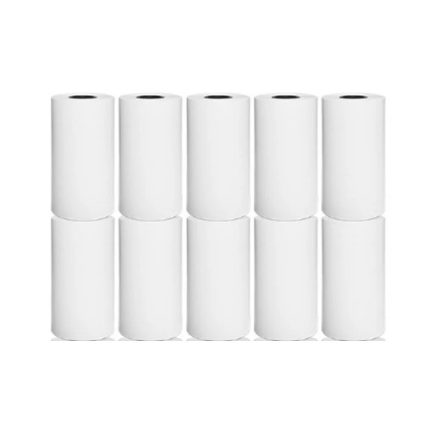 10 darabos hőpapír tekercs szett – 57×25 mm, hőnyomtatókhoz