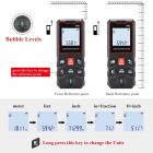 Professzionális digitális lézeres távolságmérő – 100 m hatótáv, IP54 védelem, ±2 mm pontosság