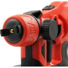 Elektromos festékszóró – 2 db 36V-os akkumulátorral, 1000 ml tartállyal, 3 szórási móddal, ideális mennyezetekhez, falakhoz és kerítésekhez