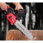 Mraw 300W láncfűrész 12" -es 48V, 3900mAh-os lítium akkumulátorral